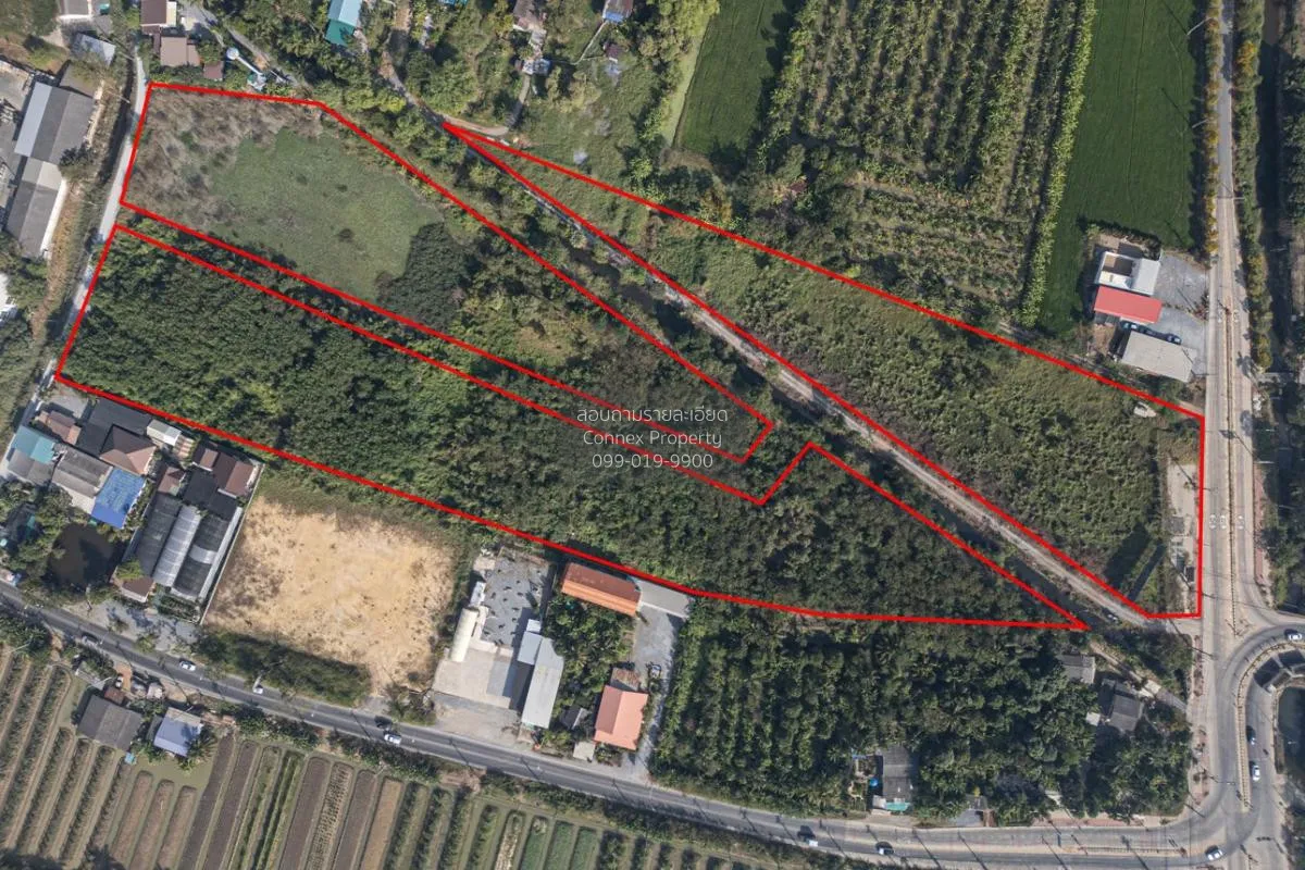 For Sale Empty land next to Phutthamonthon Sai 8 Road, Nakhon Pat 3