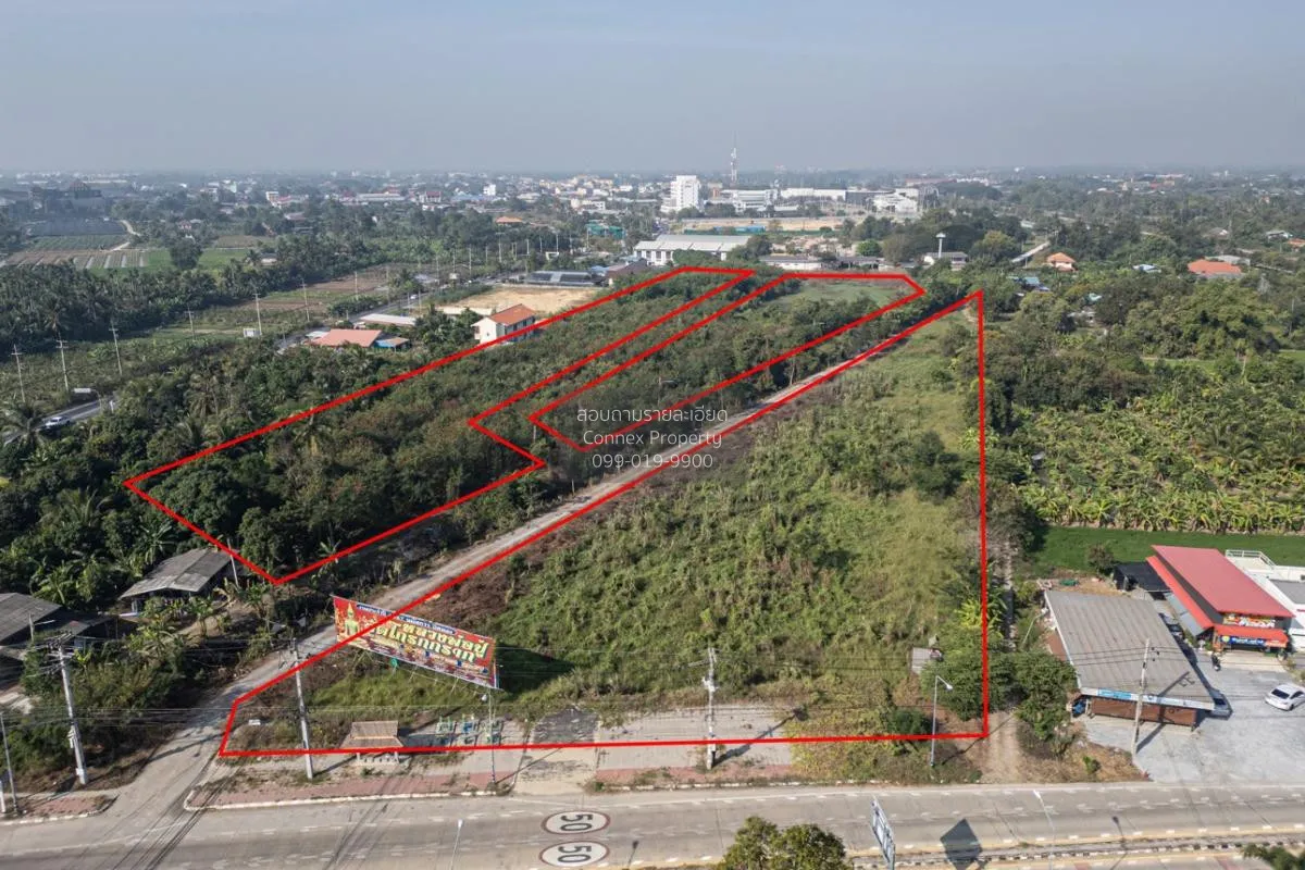 For Sale Empty land next to Phutthamonthon Sai 8 Road, Nakhon Pat 4