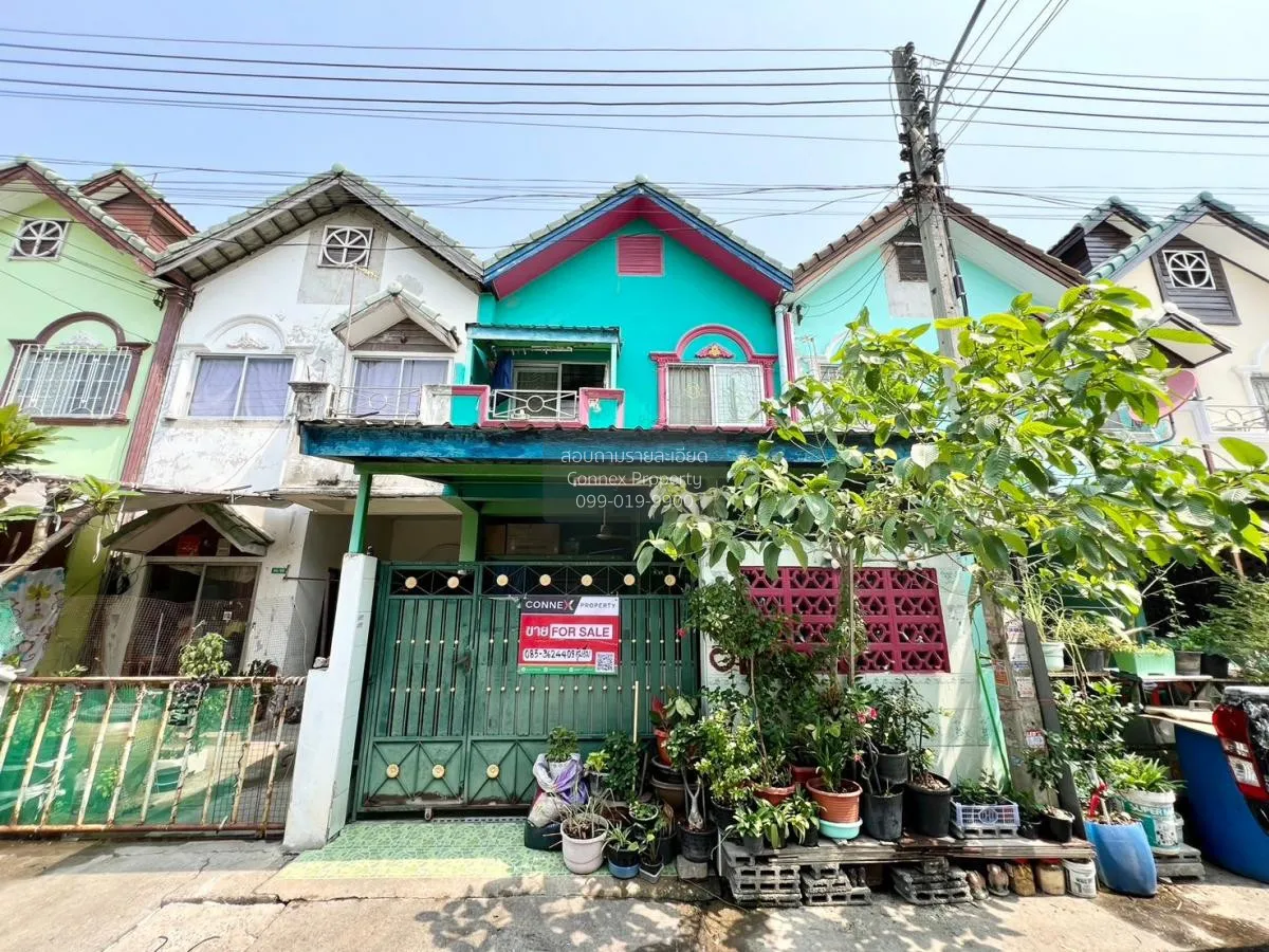 ขายทาวน์เฮ้าส์/ทาวน์โฮม  หมู่บ้านจิตราเพลส สวนหลวง กระทุ่มแบน สมุ 1