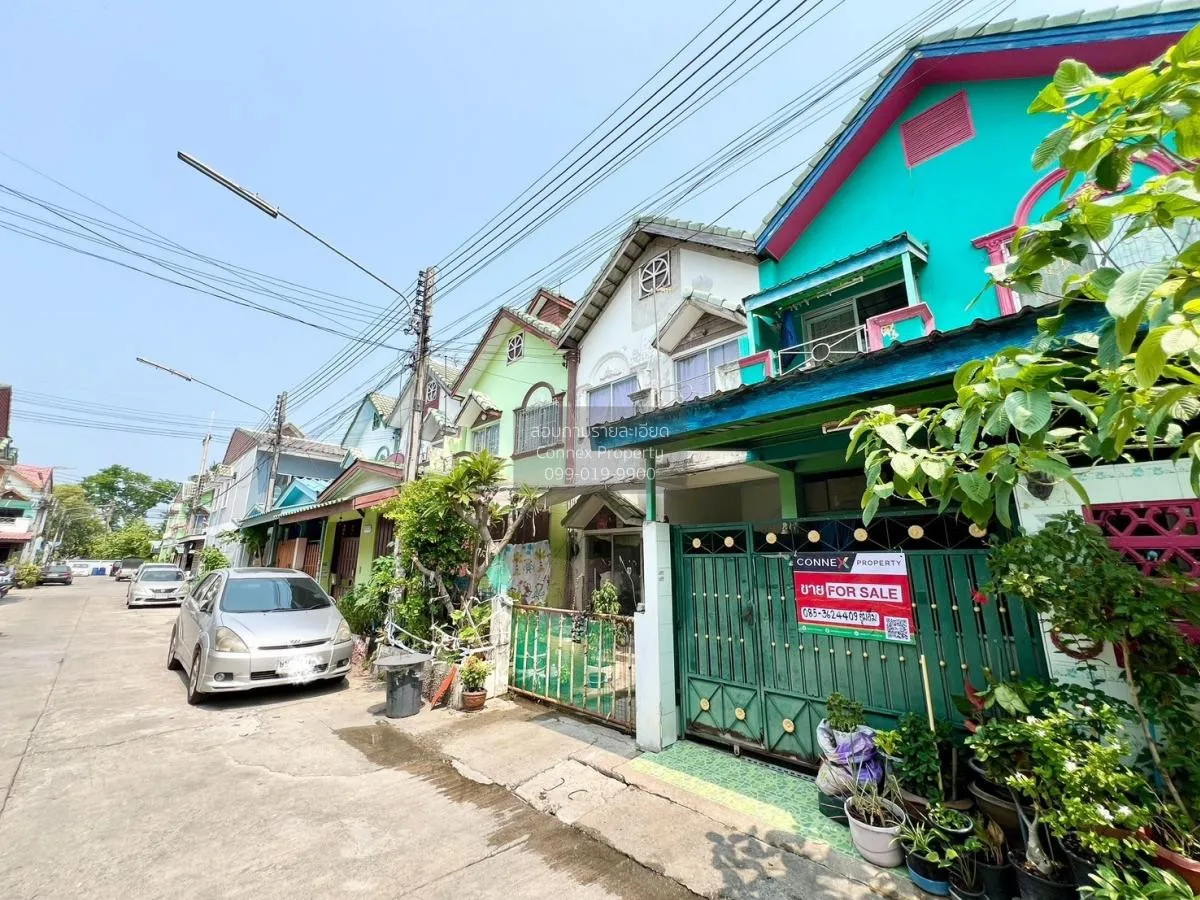 ขายทาวน์เฮ้าส์/ทาวน์โฮม  หมู่บ้านจิตราเพลส สวนหลวง กระทุ่มแบน สมุ 3