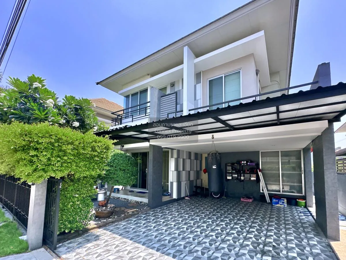 ขายบ้าน  วิลล่า การ์เด้น 3 รัตนาธิเบศร์ MRT-บางพลู บางเลน บางใหญ่ 4