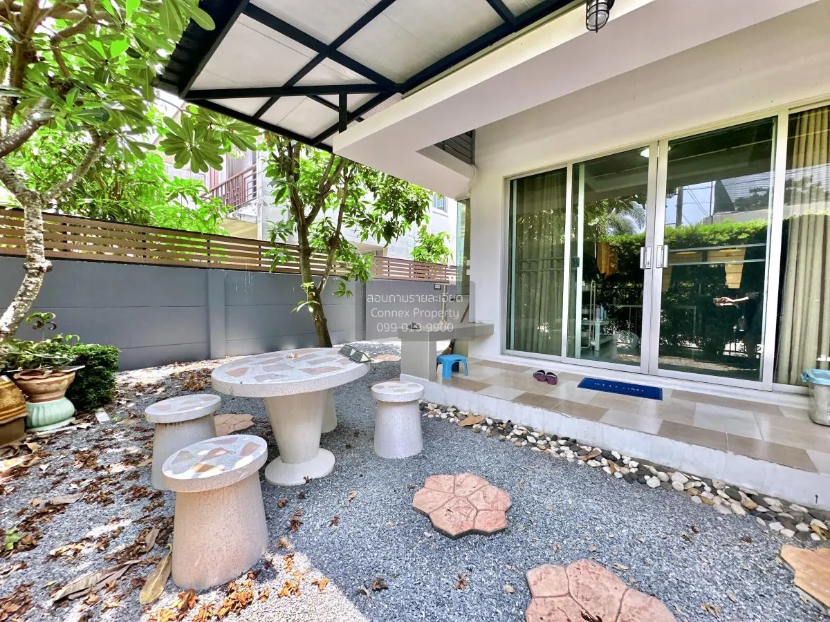 ขายบ้าน  วิลล่า การ์เด้น 3 รัตนาธิเบศร์ MRT-บางพลู บางเลน บางใหญ่