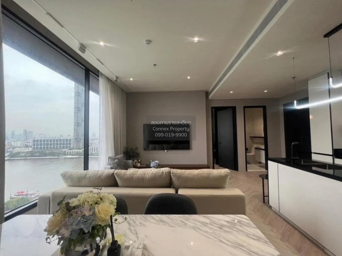 For Rent Condo , Chapter Charoennakhorn-Riverside , BTS-Krung Tho 2