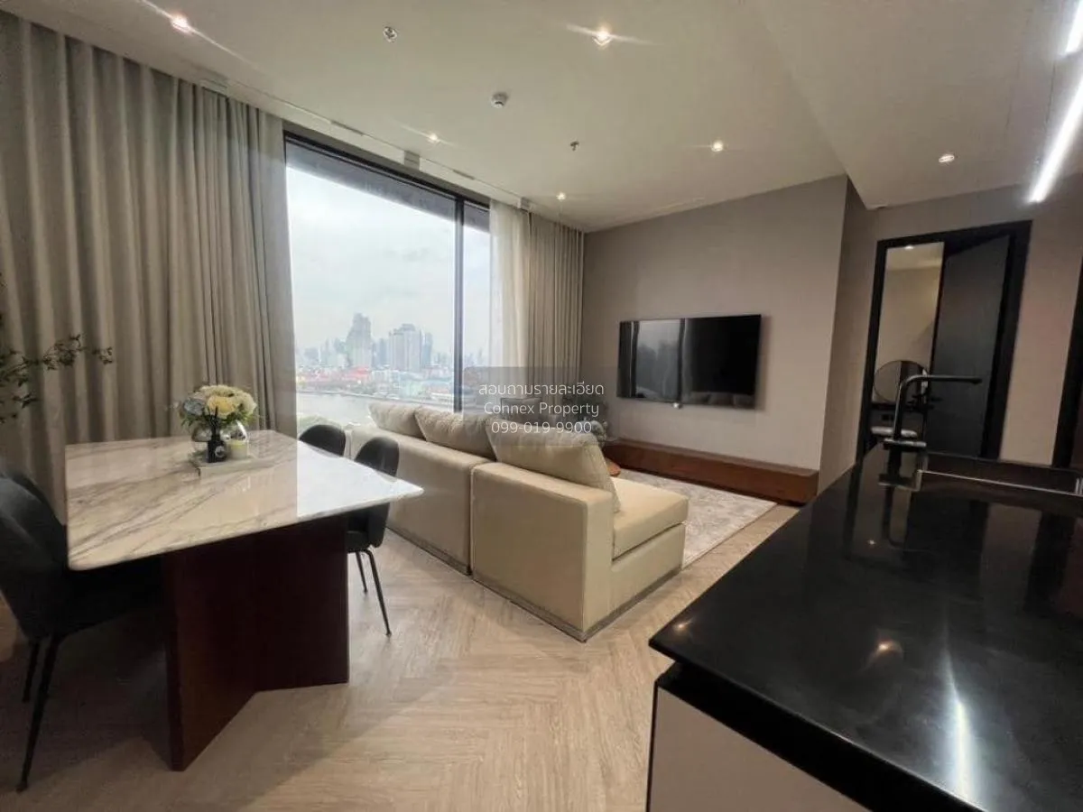 For Rent Condo , Chapter Charoennakhorn-Riverside , BTS-Krung Tho 3