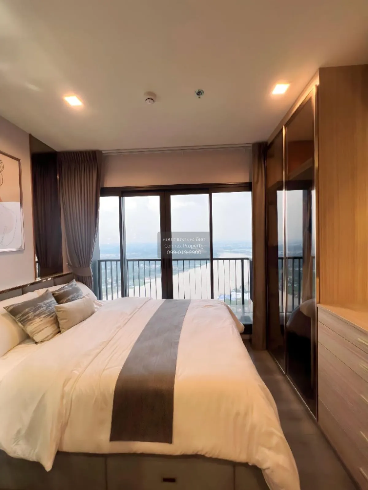 For Rent Condo , The Politan Aqua , high floor , river view , MRT