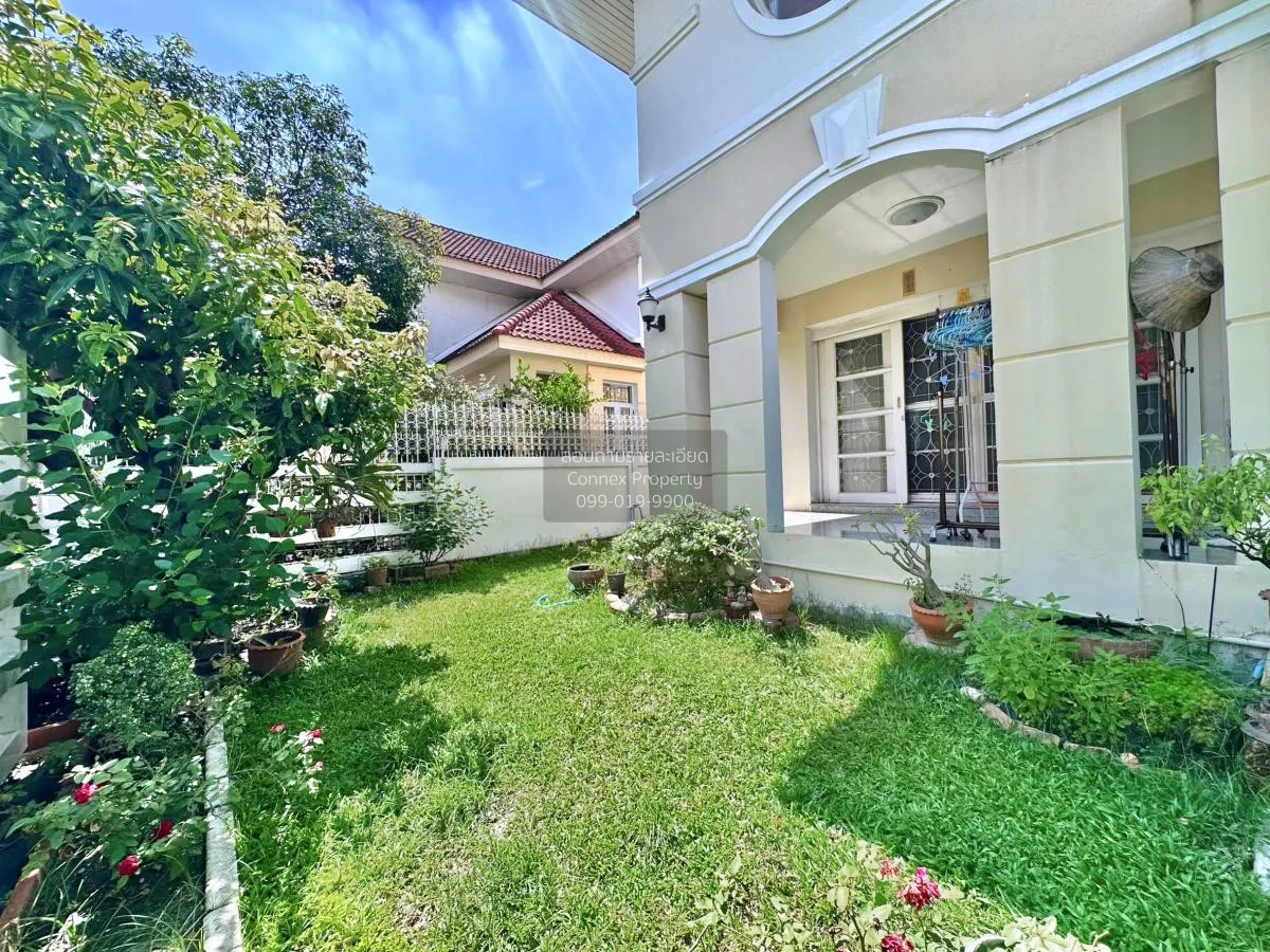 ขายบ้าน  บ้านบารเมษฐ์ สุขุมวิท สวนหลวง ร.9 BAAN BARAMED ดอกไม้ เข