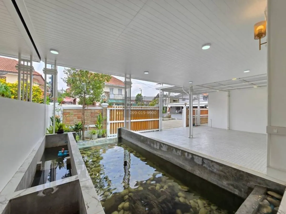 ขายบ้าน  บ้านบัวทอง 4 บ้านกล้วย-ไทรน้อย ห้องมุม หน้ากว้าง รีโนเวท