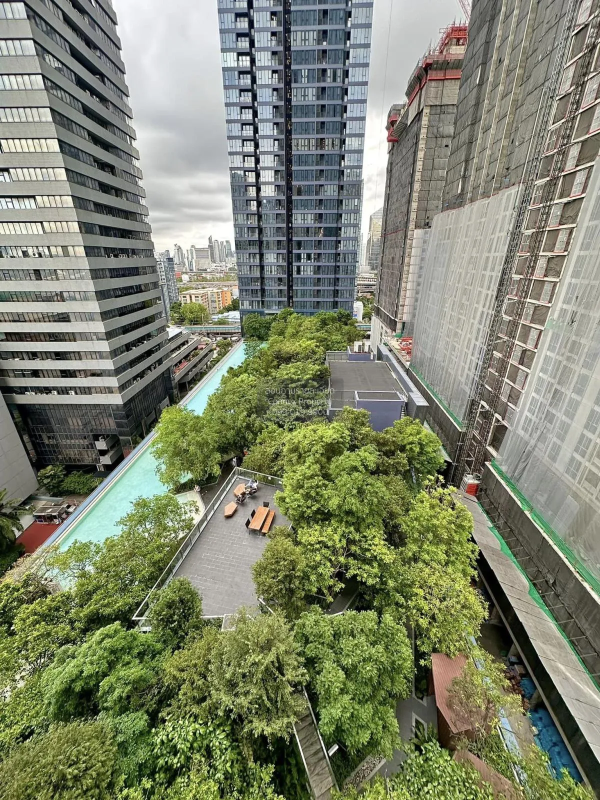 เช่าคอนโด  วันไนน์ไฟว์ อโศก - พระราม 9 MRT-พระราม 9 ห้วยขวาง เขต 