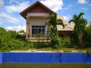 ขายบ้าน4ไร่นครปฐม​ ห้องมุม หน้ากว้าง สระพัฒนา กำแพงแสน นครปฐม CX-98639