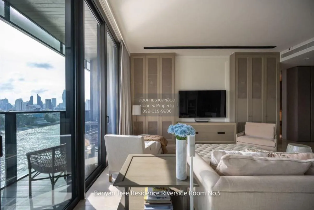 For Sale Condo , Banyan Tree Residences Riverside Bangkok , river 4