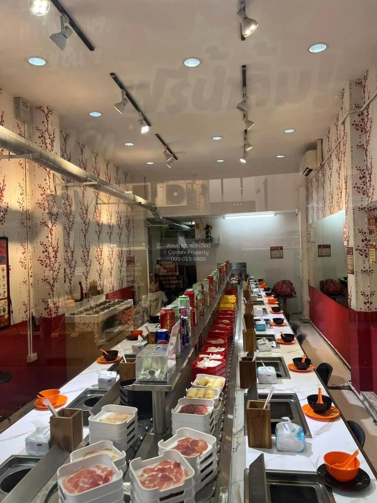 เช่าอาคารพาณิชย์ 6 ชั้น ร้านชาบูหม่าล่าพร้อมอุปกรณ์ ร้านอยู่ซอยศา