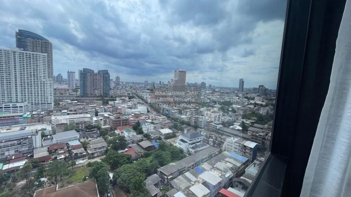 For Rent Condo , Chapter Charoennakhorn-Riverside , BTS-Krung Tho