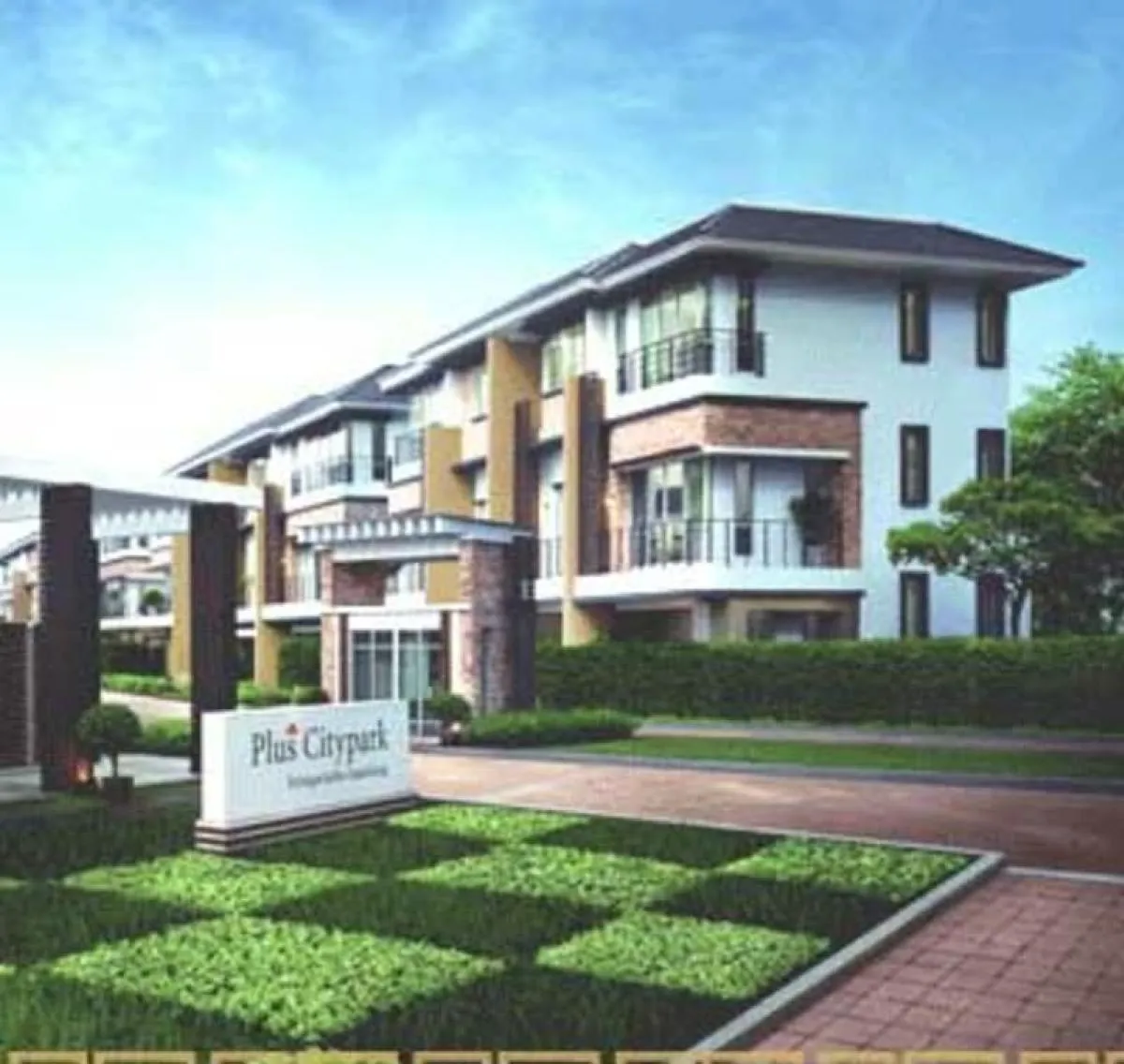 ขายทาวน์เฮ้าส์/ทาวน์โฮม  พลัส ซิตี้ พาร์ค ศรีนครินทร์ - สวนหลวง M