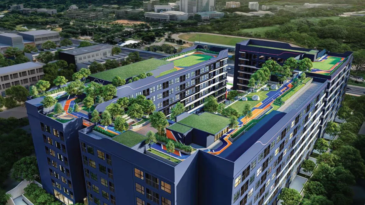 For Rent Condo , BRIXTON Kaset Sriracha Campus , Thung Sukhla , S