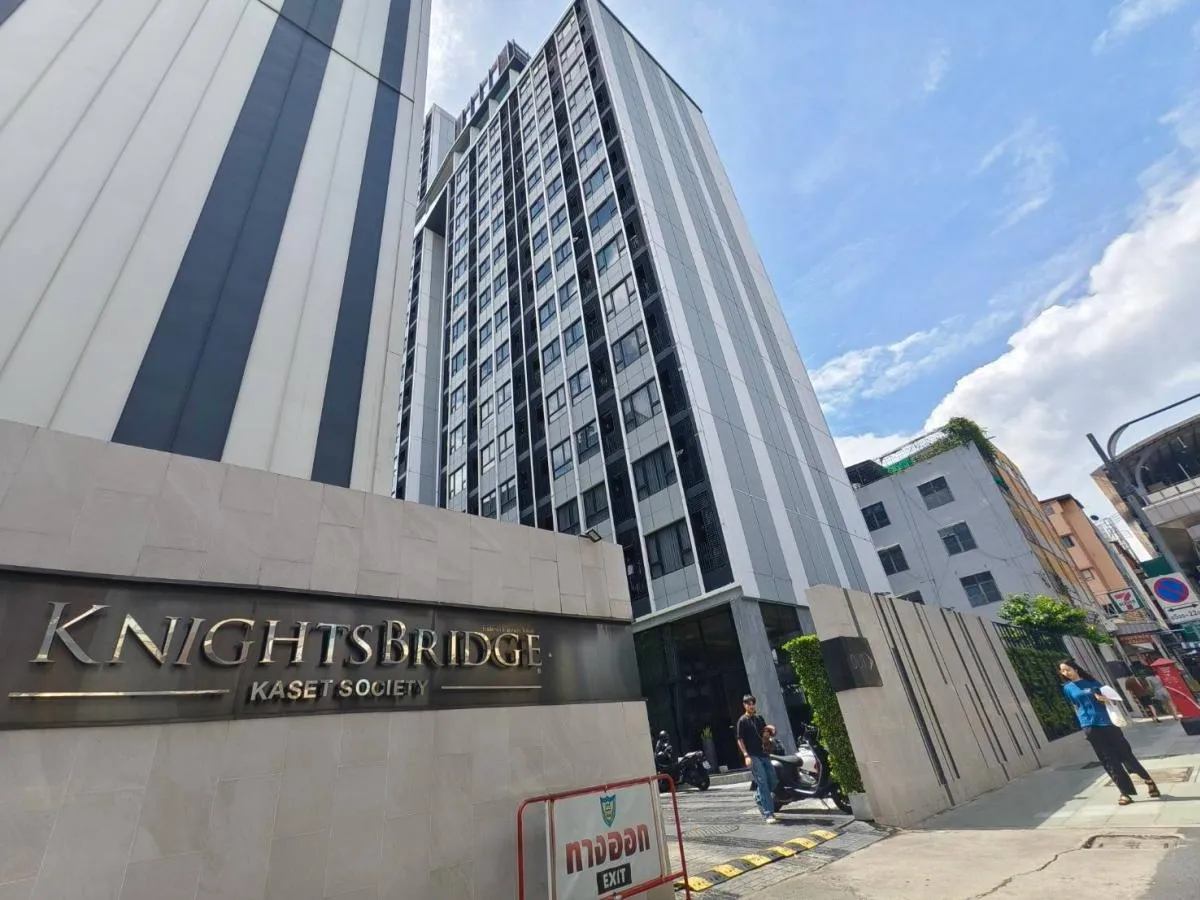 FOR RENT condo , Knightsbridge Kaset Society , BTS-Sena Nikhom , 