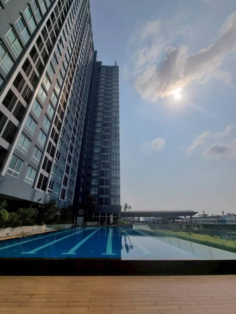 FOR SALE condo , The Metropolis Samrong Interchange , nice view ,