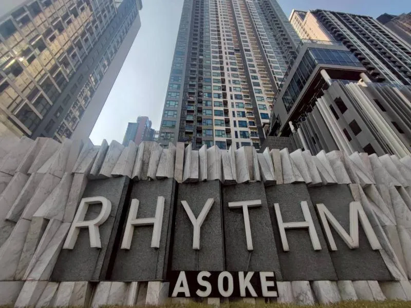 FOR RENT condo , RHYTHM Asoke , MRT-Phra Ram 9 , Makkasan , Rat T