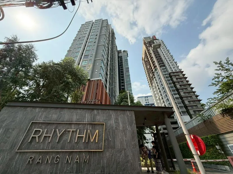 FOR RENT condo , RHYTHM Rangnam , BTS-Victory Monument , Thanon P
