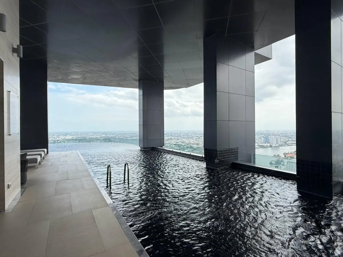 เช่าคอนโด  คณาพญา เรสซิเดนซ์ วิวสวย วิวแม่น้ำ บางโคล่ เขต ยานนาวา