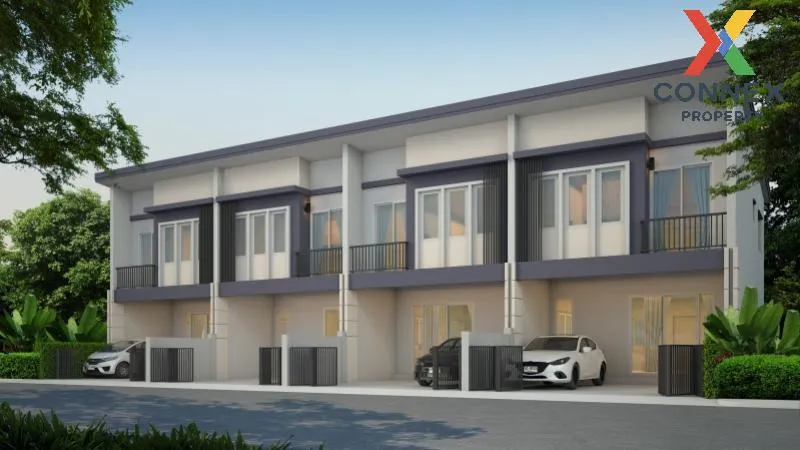 ขายทาวน์เฮ้าส์/ทาวน์โฮม  ชวนชื่น ทาวน์ กาญจนา - บางใหญ่ ห้องมุม M