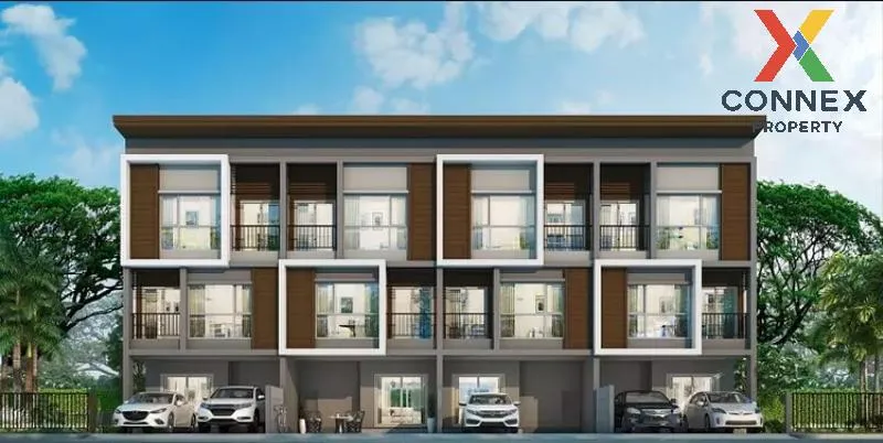 ขายบ้าน  บ้านลุมพินี ทาวน์พาร์ค ท่าข้าม - พระราม 2 ห้องมุม ท่าข้า