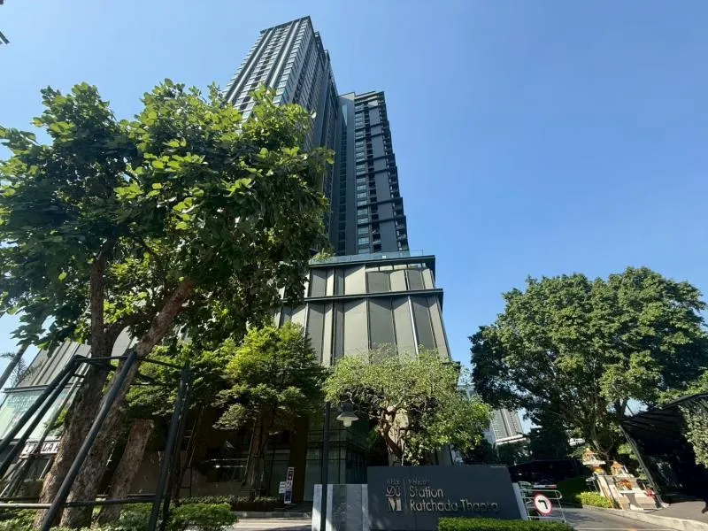 FOR RENT condo Whizdom Station Ratchada - Thapra , nice view , BT