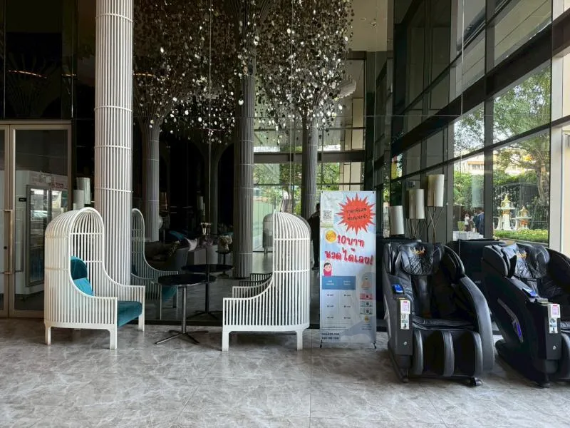 FOR RENT condo Whizdom Station Ratchada - Thapra , nice view , BT