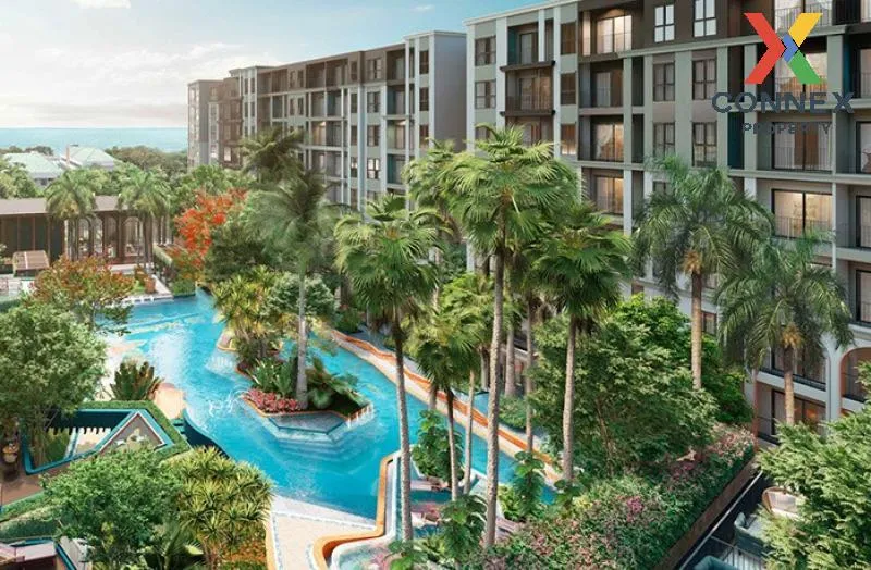 For Rent Condo , La Habana Hua Hin , nice view , high floor , cor