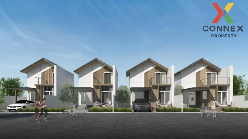 For Sale House , Sanmanee Nature Amatanakorn Phase 17 , wide fron