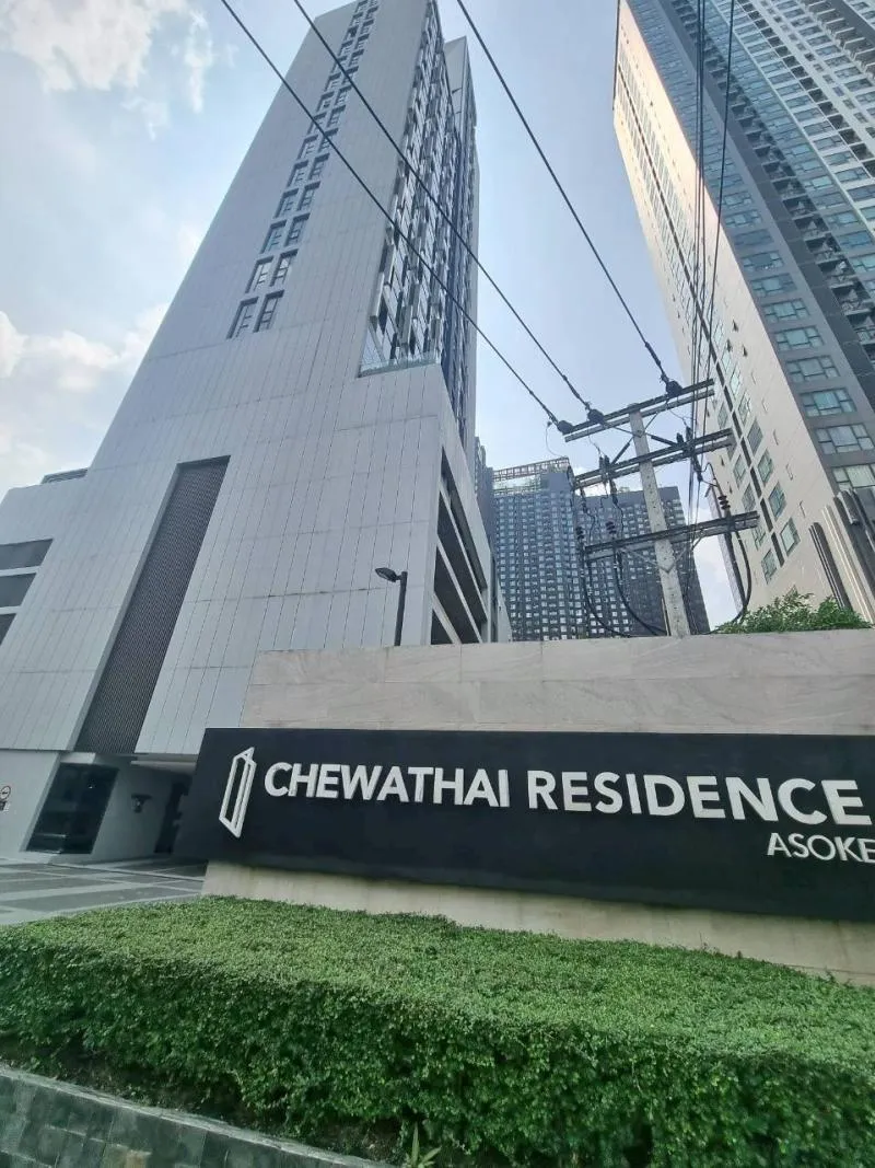 For Sale Condo , Chewathai Residence Asoke , MRT-Phra Ram 9 , Mak
