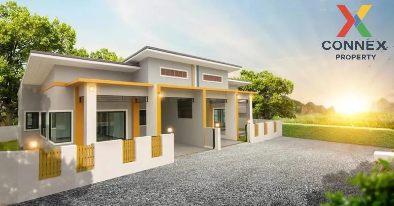 For Sale House , The Country Modern Home , Map Yang Phon , Pluak 