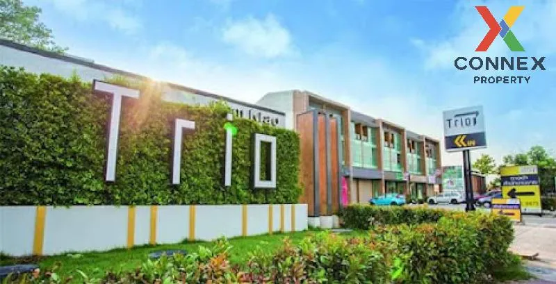 เช่าทาวน์เฮ้าส์/ทาวน์โฮม  ทรีโอ ร่มเกล้า วิวสวย ชั้นสูง หน้ากว้าง