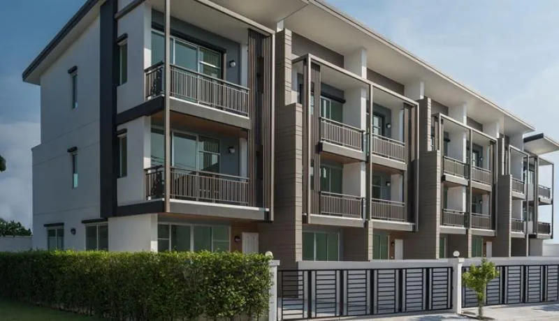 ขายทาวน์เฮ้าส์/ทาวน์โฮม  ทาวน์ อเวนิว ไทม์ ท่าข้าม 16 ห้องมุม แสม