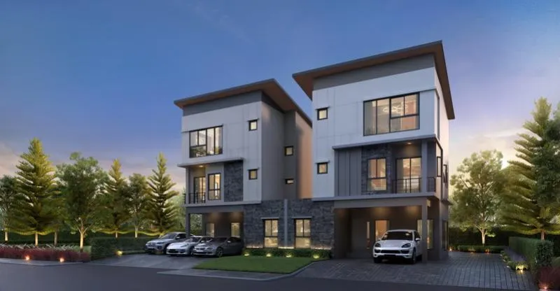 For Rent House , Baan Klang Muang The Edition Rama 9 - Krungthep 