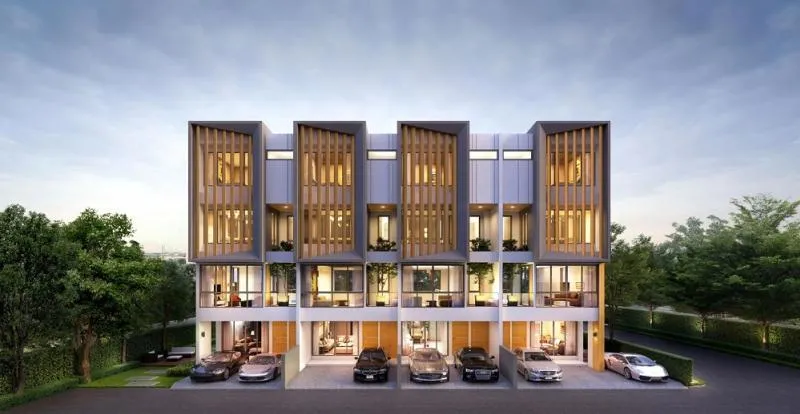 For Sale Townhouse/Townhome  , Qualitia Sukhumvit 62 , corner uni