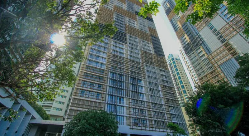 เช่าคอนโด  แฮมป์ตัน เรสซิเดนซ์ เน็กซ์ ทู เอ็มโพเรียม วิวสวย ชั้นส