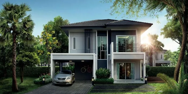 For Sale House , Baan Pruksa Nara Nongmon - Chonburi , Huai Kapi 