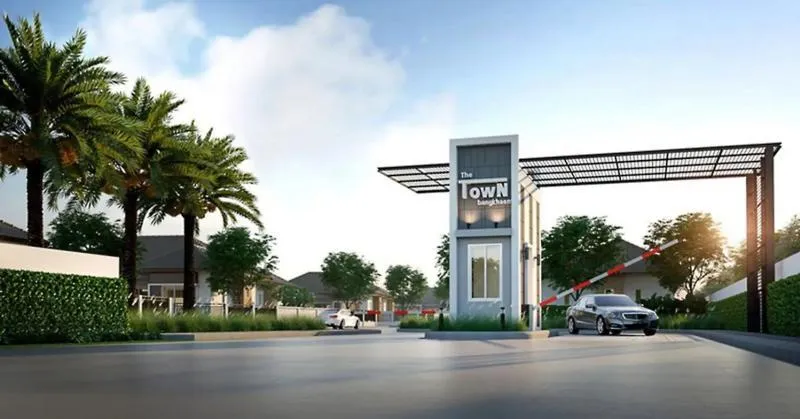 For Sale House , The Town Bangkham - Lang Sirindhorn , corner uni