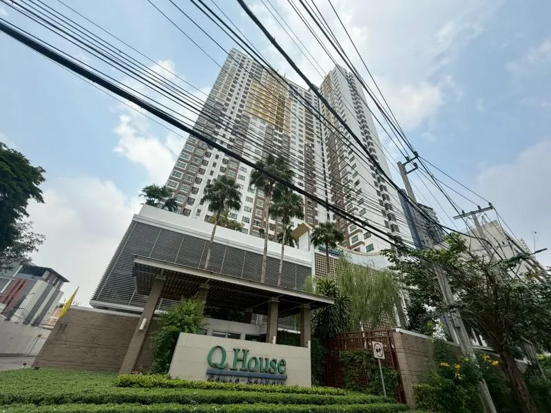 For Rent Condo , Q House Sathorn , BTS-Krung Thon Buri , Khlong T