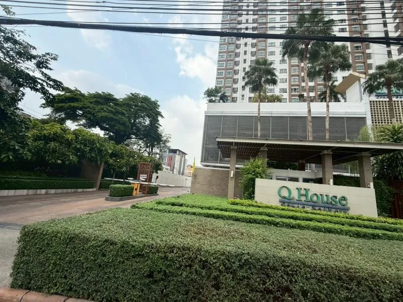 For Rent Condo , Q House Sathorn , BTS-Krung Thon Buri , Khlong T