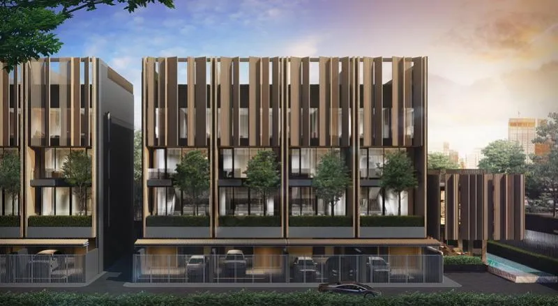 เช่าทาวน์เฮ้าส์/ทาวน์โฮม  เดอะ พาร์ค เลน สุขุมวิท 105 - ลาซาล 24 