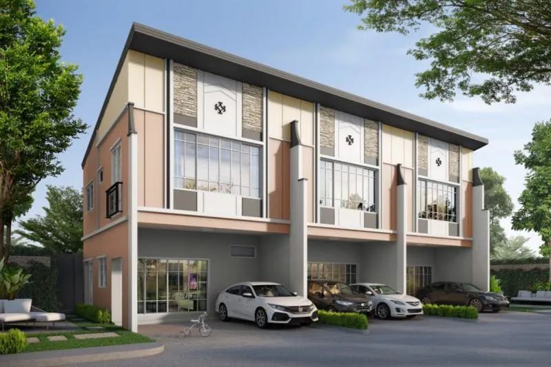 ขายทาวน์เฮ้าส์/ทาวน์โฮม  เอเวอร์ ซิตี้ สุขสวัสดิ์ 30 - พุทธบูชา 2