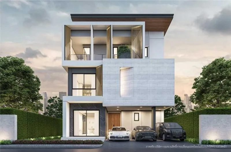 ขายบ้าน  เดอะ เจนทริ เกษตร - นวมินทร์ MRT-ลาดพร้าว 101 (สายสีเหลื 1