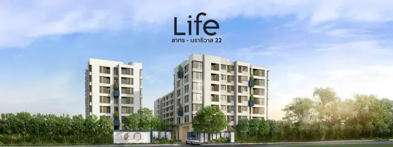 ขายคอนโด  ไลฟ์ สาทร - นราธิวาส 22 ฺBTS-เซนต์หลุยส์ ช่องนนทรี เขต  2