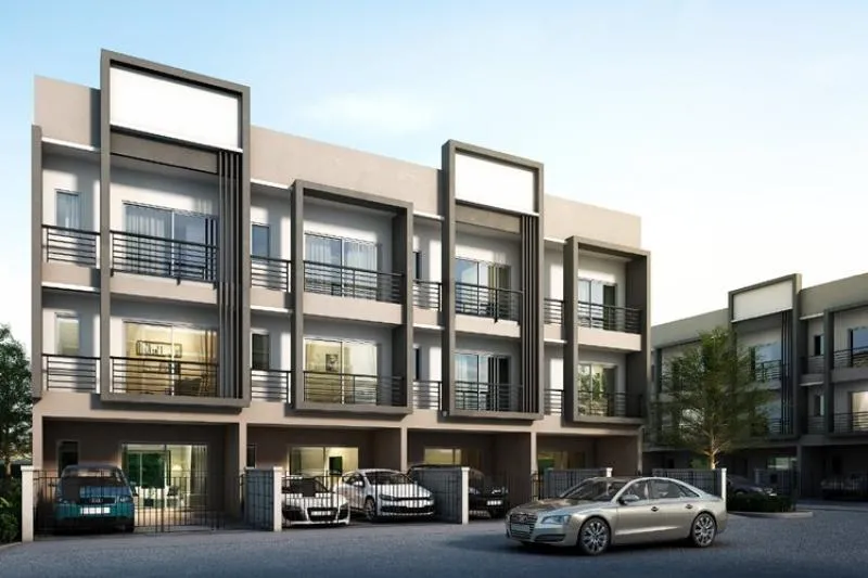 For Rent Townhouse/Townhome  , Baan Klangmuang Sukhumvit 77 , cor