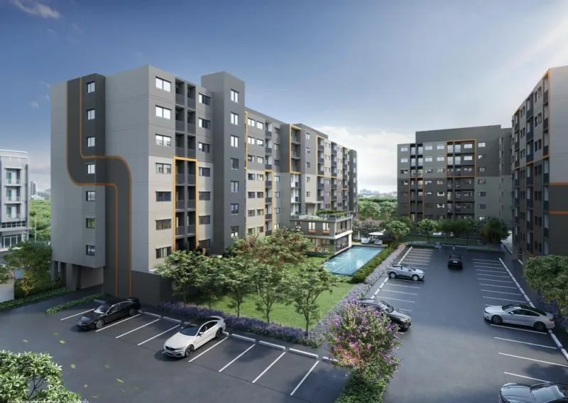 เช่าคอนโด  เสนาคิทท์ เพชรเกษม 120 อ้อมน้อย กระทุ่มแบน สมุทรสาคร C 1