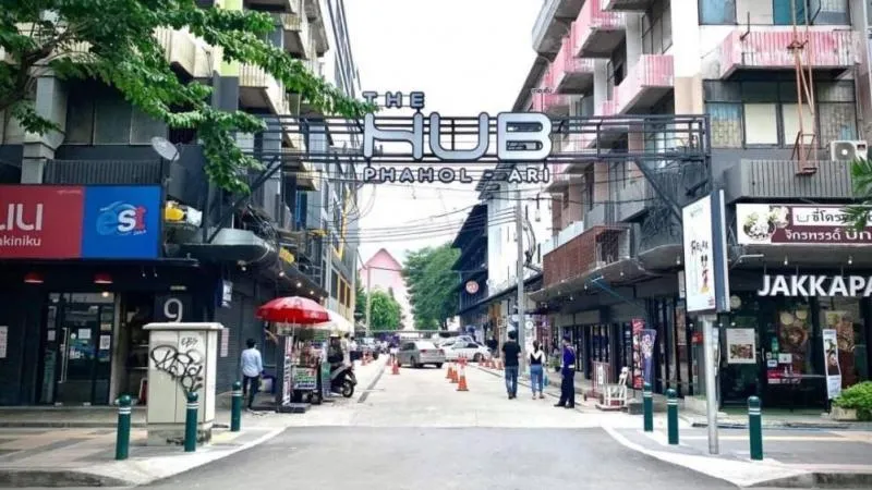 For Sale Commercial space , The Hub Phahol - Ari , Sam Sen Nai , 
