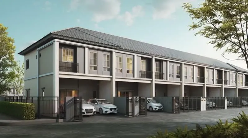 ขายทาวน์เฮ้าส์/ทาวน์โฮม  เดอะ คอนเนค วงแหวน - พระราม 9 สะพานสูง เ 1