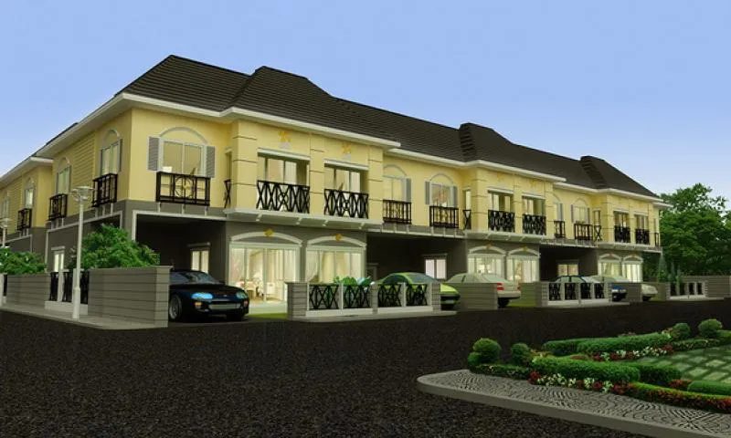 For Sale Townhouse/Townhome  , Chanantorn windmill , corner unit 