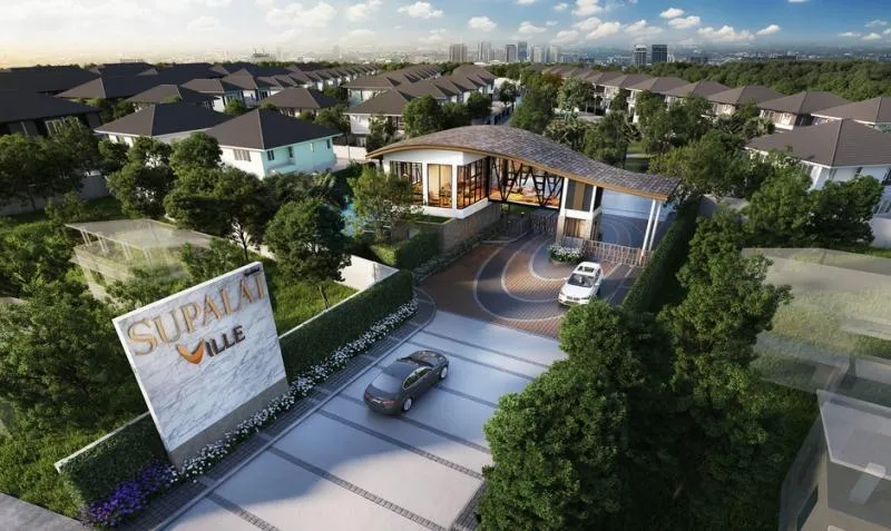 ขายบ้าน  ศุภาลัย การ์เด้นวิลล์ ศรีนครินทร์ - บางนา บางแก้ว บางพลี